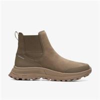Clarks Womens ATL Trek Up Waterproof Khaki Nubuck Walking,Ankle Boots Nubuck