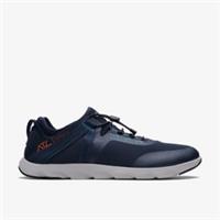 Clarks Mens ATL Coast Rock Navy Trainers Textile Sports