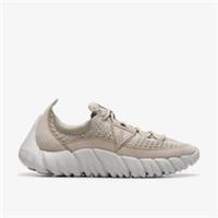 Clarks Mens Nature 360 Light Grey Combination Trainers Textile Sports