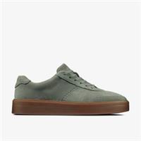 Clarks Womens Hero Walk Sage Suede Trainers Suede Casual