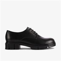Clarks Womens Teala Lace Black Leather Lace Up,Derby Shoes Leather Casual