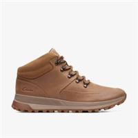 Clarks Mens ATL Trek Mid Tan Combination Walking,Lace Up,Ankle Boots Leather