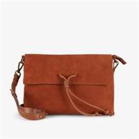 Clarks Womens Torria Soft Tan Combination Cross Body Bag Leather Casual