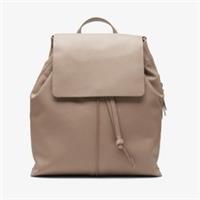 Clarks Womens Raelyn Tie Sand Leather Backpack Leather Casual