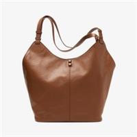 Clarks Womens Casual Tote Tan Leather Shoulder Bag Leather Casual