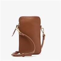 Clarks Womens Roslyn Phone Tan Leather Purse Leather Casual