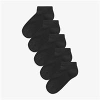 Clarks Kids Unisex,Girls,Boys Trainer Socks Junior Size 4-6.5 Black Socks