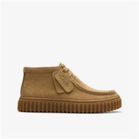 Clarks Kids Unisex,Girls,Boys Tor Hill Older Dark Sand Suede Torhill,Ankle Boots
