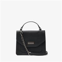 Clarks Womens Gemmate Top Black Synthetic Cross Body Bag,Clutch Bag Synthetic