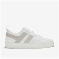 Clarks Mens Yeoford Lace White Trainers Synthetic Casual