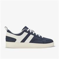 Clarks Mens Yeoford Lace Navy Trainers Textile Casual