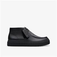 Clarks Kids Unisex,Girls,Boys Tor Hill Older Black Leather Torhill,Ankle Boots