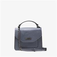 Clarks Womens Gemmate Top Pewter Synthetic Cross Body Bag,Clutch Bag Synthetic