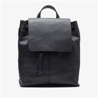 Clarks Womens Raelyn Mini Black Leather Backpack Leather Casual