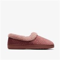 Clarks Womens Luna Dream Rose Slippers Textile Casual