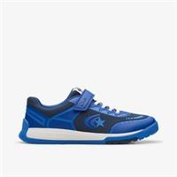Clarks Boys CICA Star Flex Youth Blue Combination Trainers Textile School