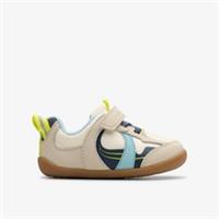 Clarks Boys Roamer Hero Toddler Cotton Riptape,Pre Walker Textile Casual