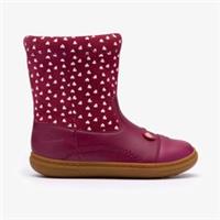 Clarks Girls Flash Hi Toddler Berry Mid Calf Boots Leather Casual
