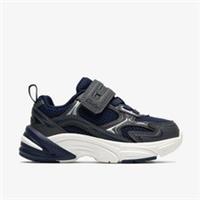 Clarks Boys Crafton Move Toddler Navy Combination Synthetic Trainers Textile
