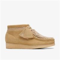 Clarks Womens Wallabee Boot Tan Interest Lace Up,Wallabee Suede Casual