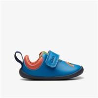 Clarks Kids Unisex,Girls,Boys Roamer Bark Toddler Blue Pre Walker Synthetic