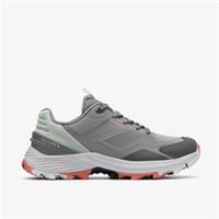Clarks Womens Laila Trail Dark Grey Combination Trainers,Walking Textile Sports