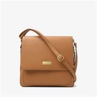 Clarks Womens Hythe Gem Tan Synthetic Cross Body Bag Synthetic Casual