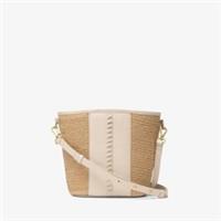 Clarks Womens Summery Mini Cream Leather Cross Body Bag Leather Casual