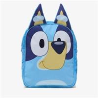Clarks Boys,Girls,Kids Unisex Bluey Face Backpack Blue Backpack Synthetic