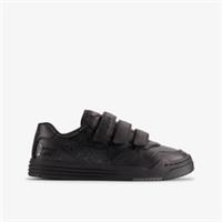 Clarks Boys Stranger Things Urban Ace Older Black School Shoes,Riptape,Trainers