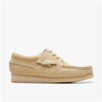 Clarks Mens Wallabee Boat Maple Suede Lace Up,Wallabee Suede Casual