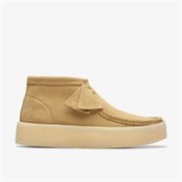Clarks Mens Wallabee Cup Boot Maple Suede Lace Up,Wallabee Suede Casual