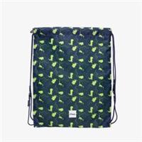 Clarks Boys,Girls,Kids Unisex Hopper Bag Navy Print Drawstring Bag Textile