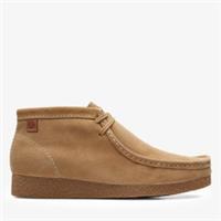 Clarks Mens Shacre Boot Dark Sand Suede Ankle Boots,Lace Up Suede Casual