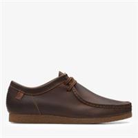 Clarks Mens Shacre II Run Beeswax Lace Up Leather Casual