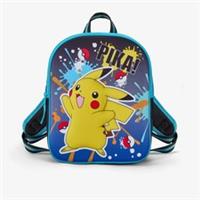 Clarks Boys,Girls,Kids Unisex Pokemon Pikachu Backpack Black Backpack Synthetic