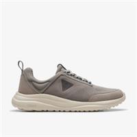 Clarks Mens LT 360 Lo Grey Combination Trainers Textile Sports