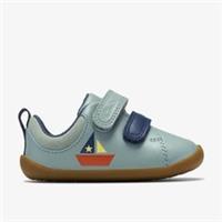 Clarks Boys Roamer Coast Toddler Mint Pre Walker Leather Casual