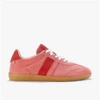 Clarks Womens Stara Walk Pink Suede Trainers Suede Sports