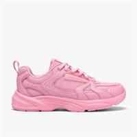 Clarks Girls Crafton Park Older Pink Trainers Textile Casual