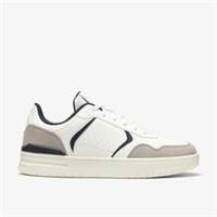 Clarks Mens Ulwell Lace White/Navy Trainers Synthetic Sports