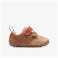 Clarks Boys,Girls,Kids Unisex Tiny Sky Toddler Tan Combination Pre
