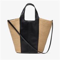 Clarks Womens Summery Large Black Combination Shoulder Bag,Tote Bag Leather