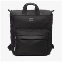 Clarks Womens Marathon Walk Black Backpack Textile Casual