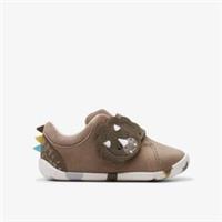 Clarks Boys Roamer Tri Toddler Sage Pre Walker,Riptape Leather Casual