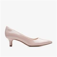 Clarks Womens Shondrah Jade Dusty Rose Court Shoes,Heels Synthetic