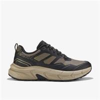 Clarks Mens Brockwood Lace Olive Trainers,Walking Textile Sports