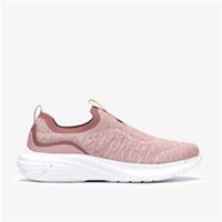 Clarks Womens Izza Slip Pink Trainers Textile Sports
