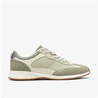 Clarks Womens Cloford Lo Sage Combination Trainers Suede Sports