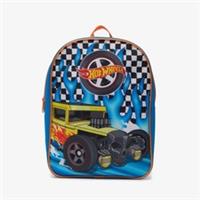 Clarks Boys Hot Wheels Small Backpack Blue Combination Backpack Synthetic
